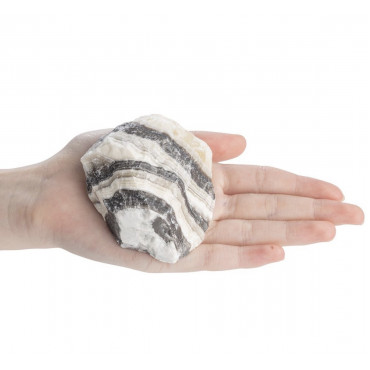 Zebra Calcite Large - Rough Crystal